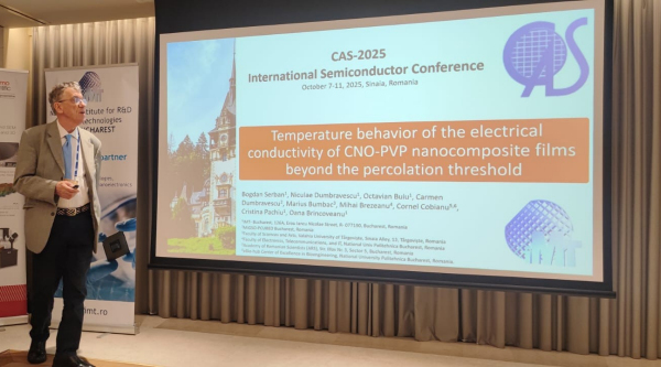 Driving Innovation in Nanocomposites and Sustainable Electronics: eBio-hub at CAS 2025 Sinaia, Romania - 7–12 October 2025
