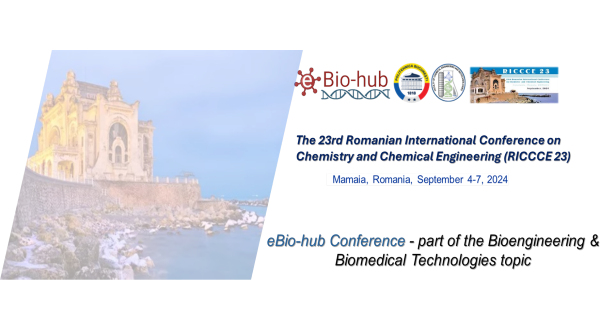 eBio-hub Conference, September 6, 2024 – 14.30, Hotel IAKI Romania