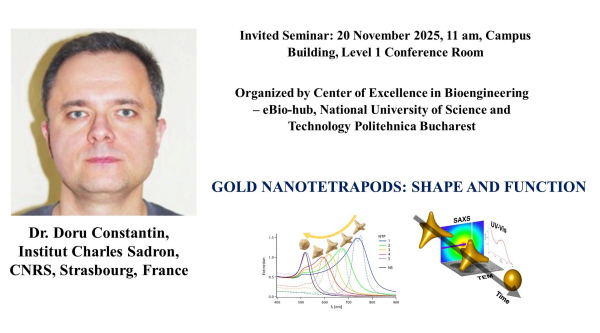 Gold nanotetrapods: shape and function