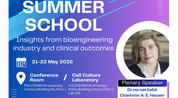 Join the Summer School: Insights from Bioengineering Industry and Clinical Outcomes!